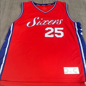 Red Alternate Ben Simmons Basketball Jersey